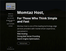 Tablet Screenshot of momtazhost.com